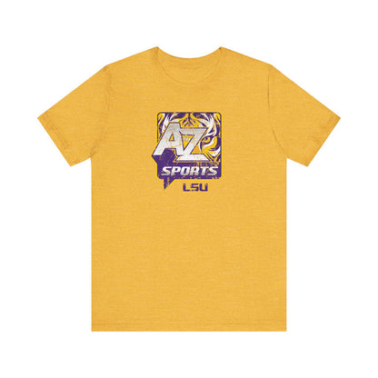 A to Z Sports LSU Distressed T-Shirt