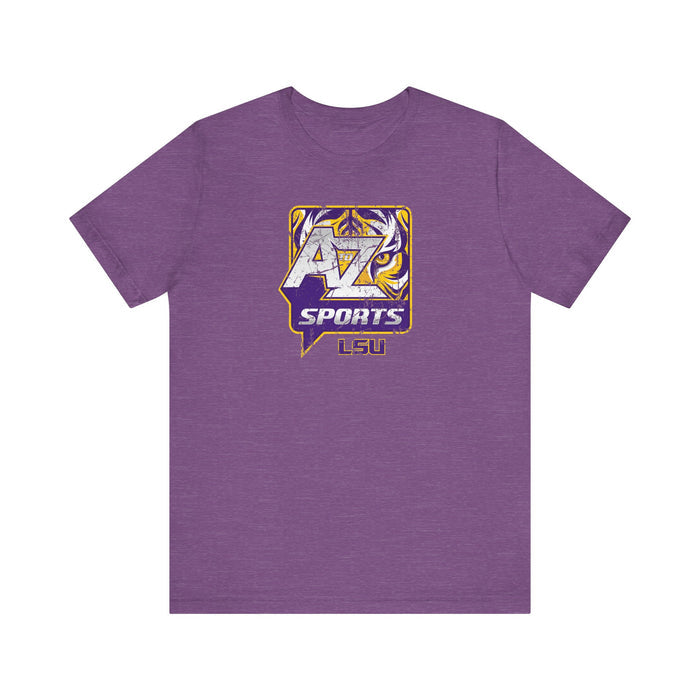 A to Z Sports LSU Distressed T-Shirt