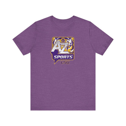 A to Z Sports LSU Distressed T-Shirt
