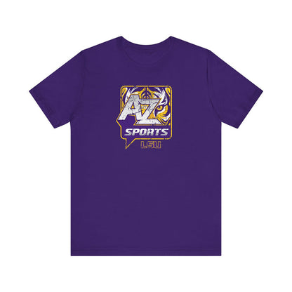 A to Z Sports LSU Distressed T-Shirt