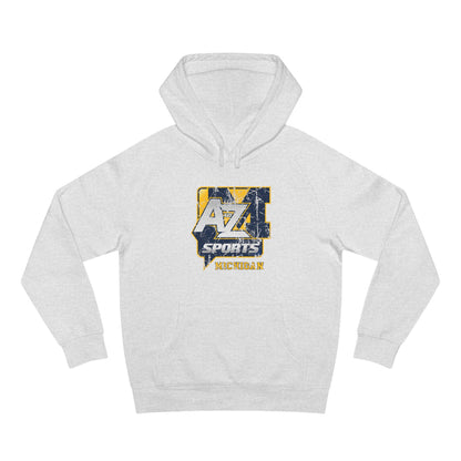 A to Z Sports Michigan Distressed Hoodie