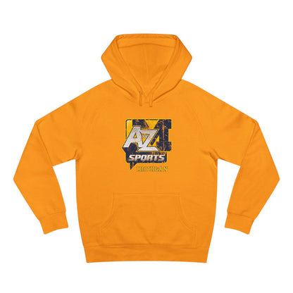 A to Z Sports Michigan Distressed Hoodie