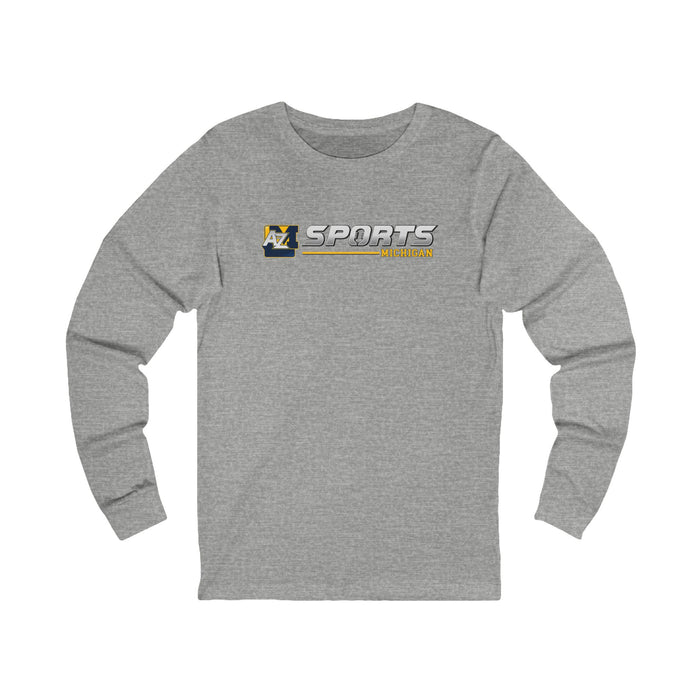 A to Z Sports Michigan Long Sleeve Tee