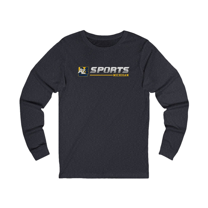 A to Z Sports Michigan Long Sleeve Tee