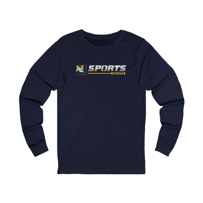 A to Z Sports Michigan Long Sleeve Tee