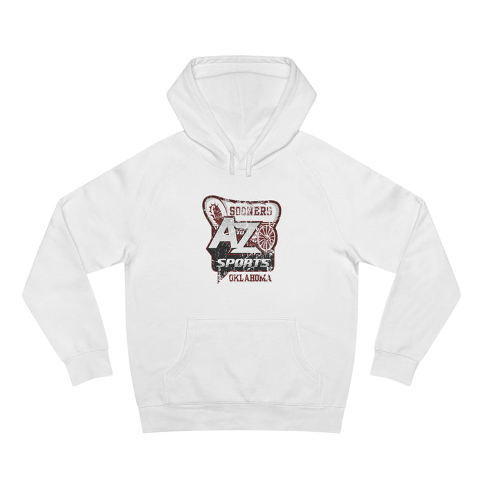 A to Z Sports Oklahoma Distressed Hoodie