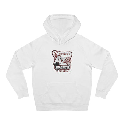 A to Z Sports Oklahoma Distressed Hoodie