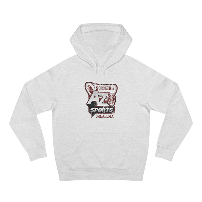 A to Z Sports Oklahoma Distressed Hoodie