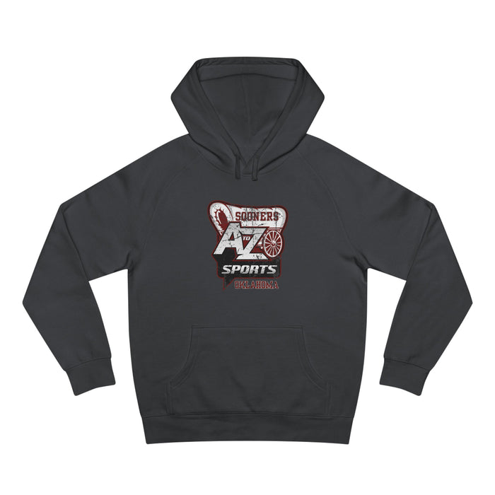 A to Z Sports Oklahoma Distressed Hoodie