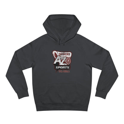 A to Z Sports Oklahoma Distressed Hoodie