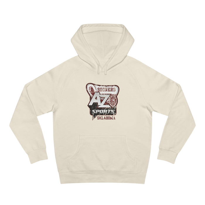 A to Z Sports Oklahoma Distressed Hoodie