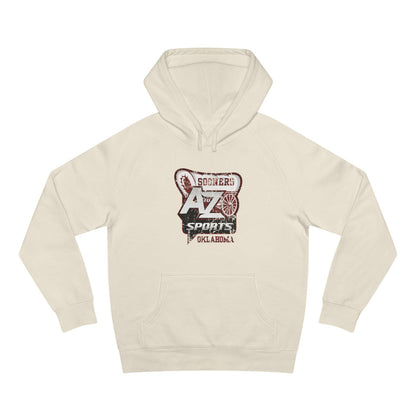 A to Z Sports Oklahoma Distressed Hoodie