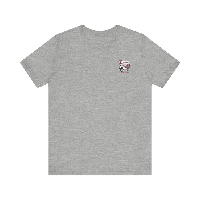 A to Z Sports Oklahoma Distressed Pocket T-Shirt