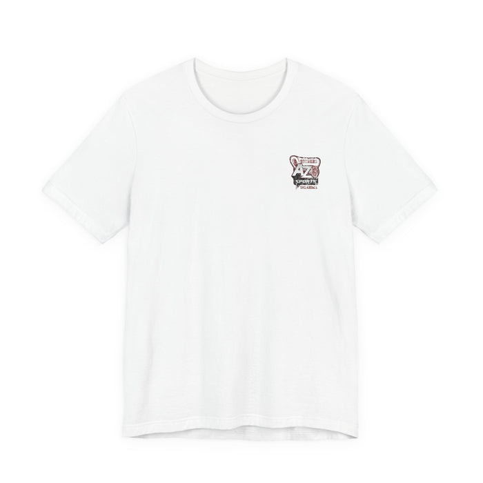 A to Z Sports Oklahoma Distressed Pocket T-Shirt