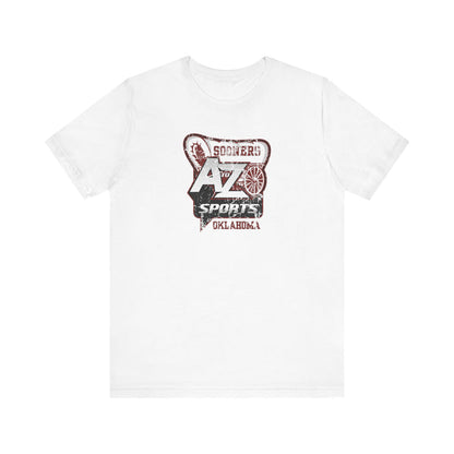 A to Z Sports Oklahoma Distressed T-Shirt