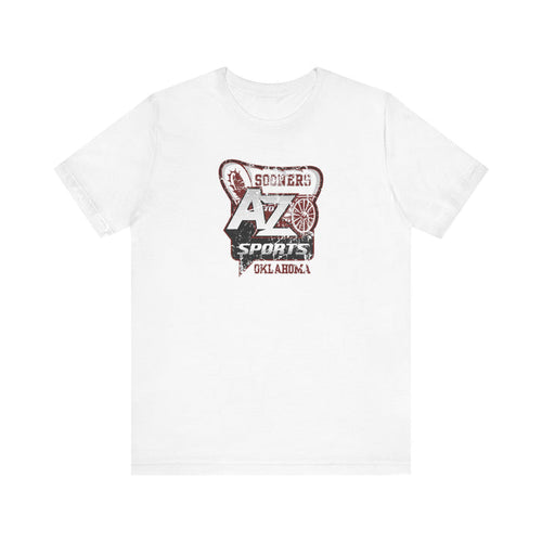 A to Z Sports Oklahoma Distressed T-Shirt