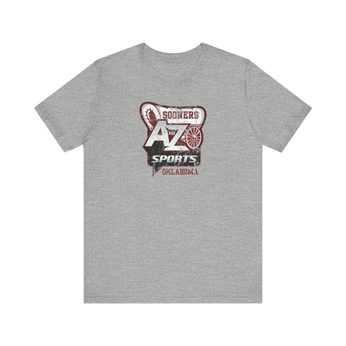 A to Z Sports Oklahoma Distressed T-Shirt