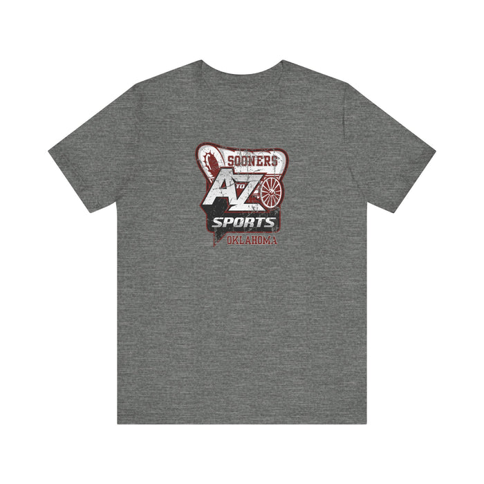 A to Z Sports Oklahoma Distressed T-Shirt