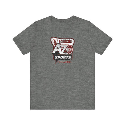 A to Z Sports Oklahoma Distressed T-Shirt