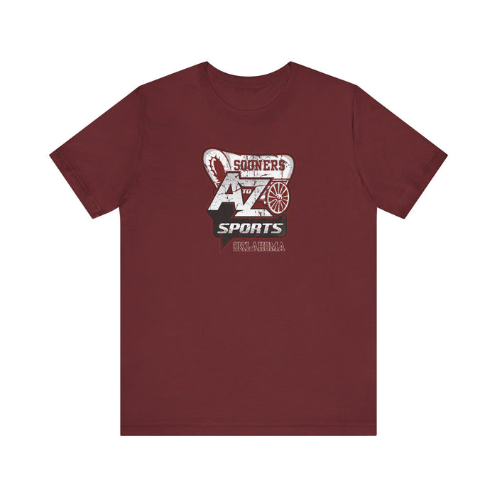 A to Z Sports Oklahoma Distressed T-Shirt