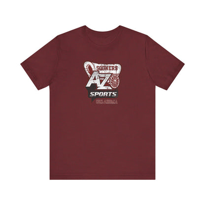 A to Z Sports Oklahoma Distressed T-Shirt