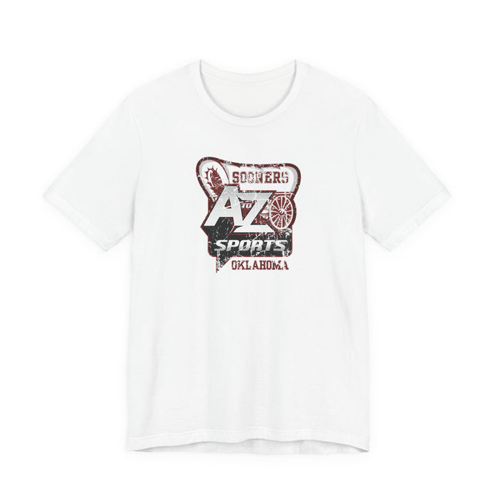 A to Z Sports Oklahoma Distressed T-Shirt