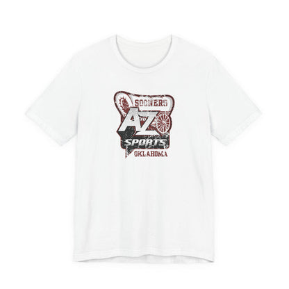 A to Z Sports Oklahoma Distressed T-Shirt