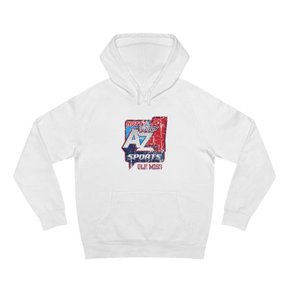 A to Z Sports Ole Miss Distressed Hoodie