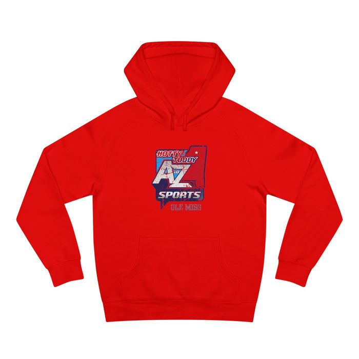 A to Z Sports Ole Miss Distressed Hoodie