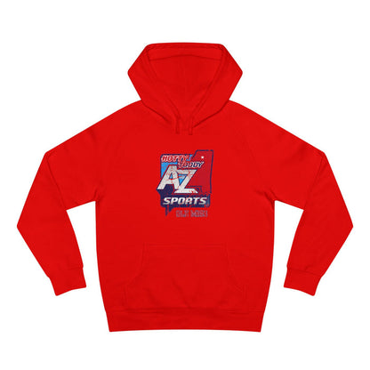 A to Z Sports Ole Miss Distressed Hoodie