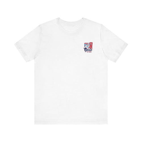 A to Z Sports Ole Miss Distressed Pocket T-Shirt