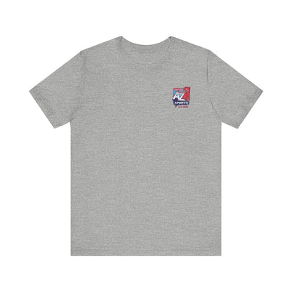 A to Z Sports Ole Miss Distressed Pocket T-Shirt