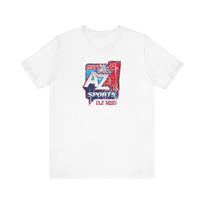 A to Z Sports Ole Miss Distressed T-Shirt