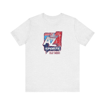 A to Z Sports Ole Miss Distressed T-Shirt