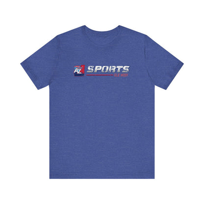 A to Z Sports Ole Miss Horizontal Distressed T-Shirt