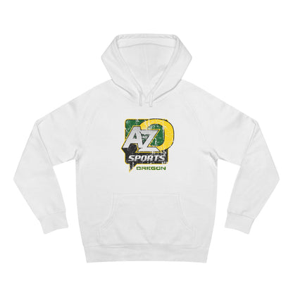 A to Z Sports Oregon Distressed Hoodie