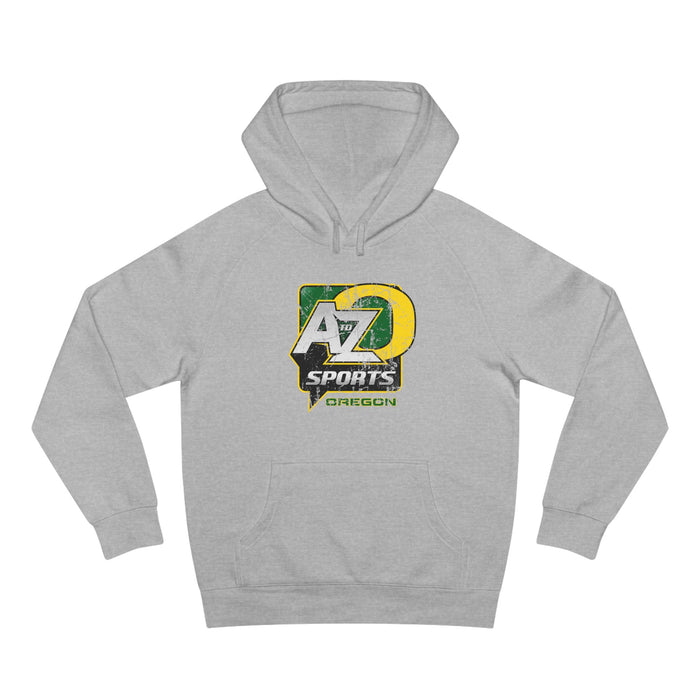A to Z Sports Oregon Distressed Hoodie
