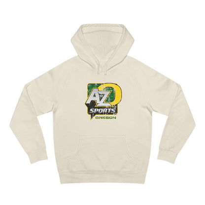 A to Z Sports Oregon Distressed Hoodie