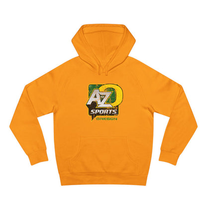 A to Z Sports Oregon Distressed Hoodie