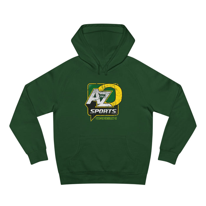 A to Z Sports Oregon Distressed Hoodie