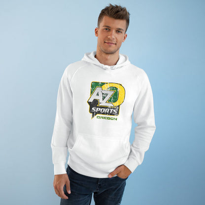 A to Z Sports Oregon Distressed Hoodie