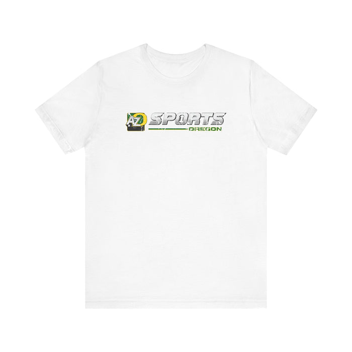 A to Z Sports Oregon Distressed Horizontal T-Shirt