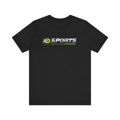 A to Z Sports Oregon Distressed Horizontal T-Shirt