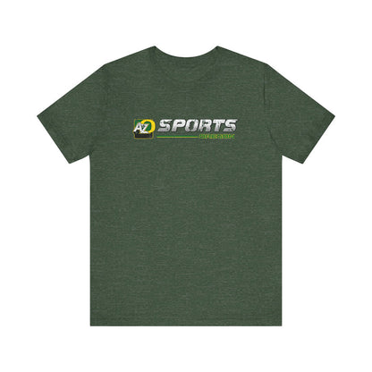 A to Z Sports Oregon Distressed Horizontal T-Shirt