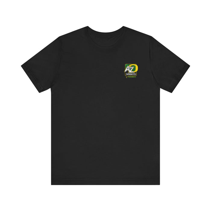 A to Z Sports Oregon Distressed Pocket T-Shirt