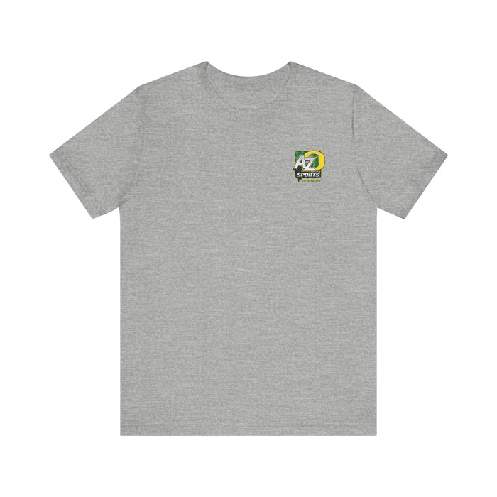 A to Z Sports Oregon Distressed Pocket T-Shirt
