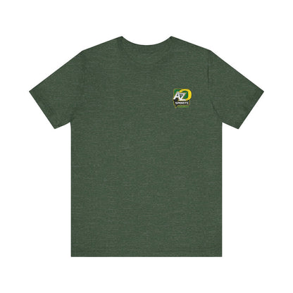 A to Z Sports Oregon Distressed Pocket T-Shirt