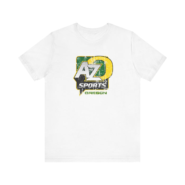 A to Z Sports Oregon Distressed T-Shirt