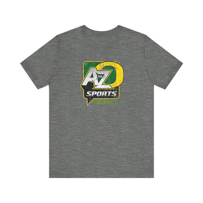A to Z Sports Oregon Distressed T-Shirt