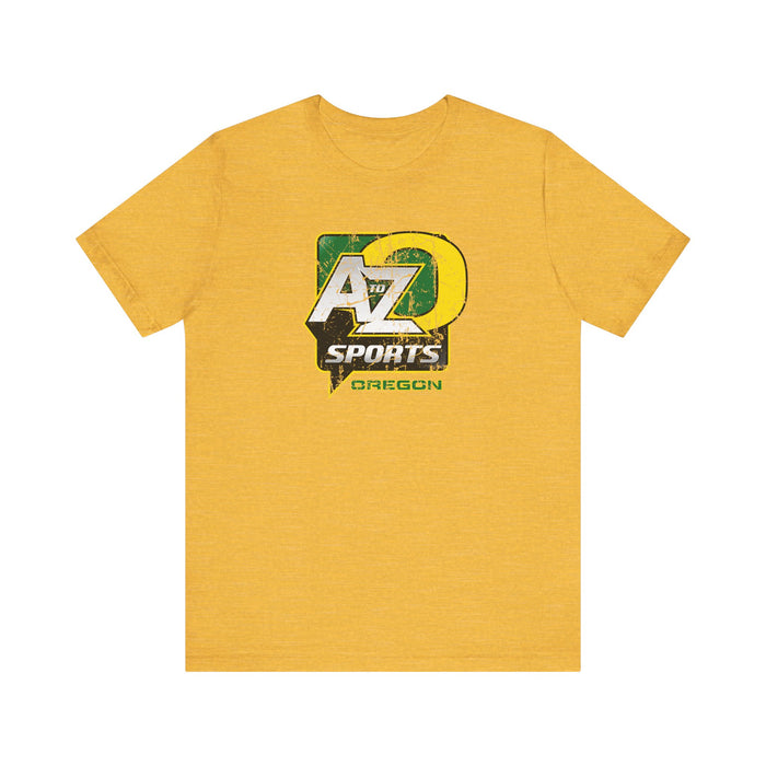 A to Z Sports Oregon Distressed T-Shirt